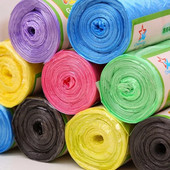 1 rulonas 45*50 cm šiukšlių maišai Vienos spalvos stori patogūs aplinkosaugos šiukšlių valymo maišeliai Atliekų saugojimas Plastikinis šiukšlių maišas