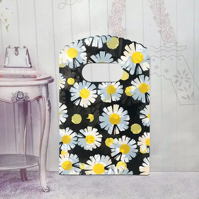 50 ks/balenie Viacvrstvové malé plastové vrecko 9x15cm Butiková darčeková taška s rúčkou Pekné prívesky Náušnice Šperky Mini balenie Tašky