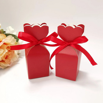 σχήμα βάζου Κουτί με ζαχαρωτά γάμου κουτί γαμήλιου δώρου δίχτυ διασημοτήτων νέο βάζο ψαροουρά κουτί καραμέλα μικρό