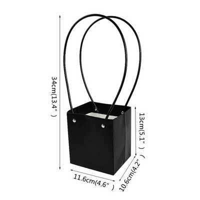 Prijenosna vodootporna kutija za cvijeće Košara s papirom Kutija za pakiranje umjetnog cvijeća Kućni dekor Rođendanska svadbena dekoracija