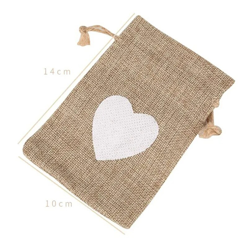 1x džuudist linasest kotist ehted Käsinöörist tolmukindel pingutusnöörist kott Kingipakendi kotid DIY pulmadeks jõulukommide kotid