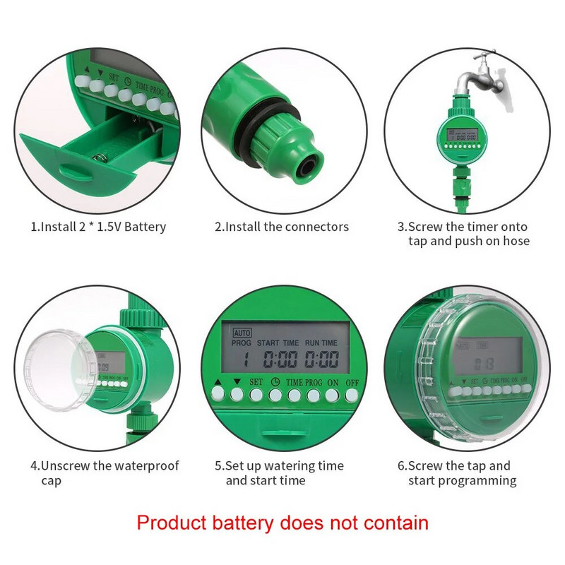 Uređaj za kontrolu vode u vrtu, tajmer za automatsko navodnjavanje, upravljač inteligentnog ventila