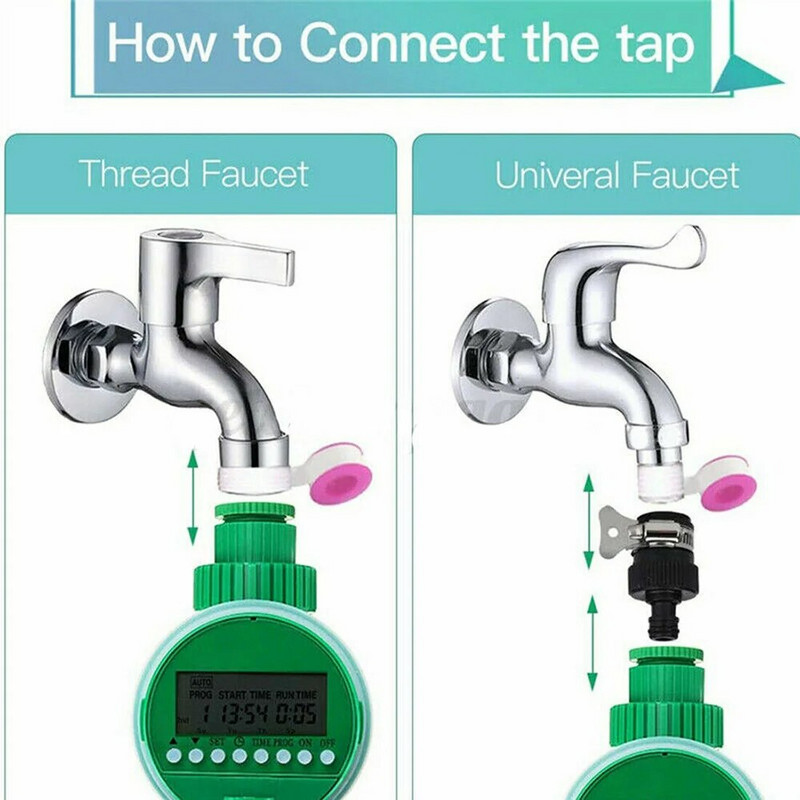 Uređaj za kontrolu vode u vrtu, tajmer za automatsko navodnjavanje, upravljač inteligentnog ventila