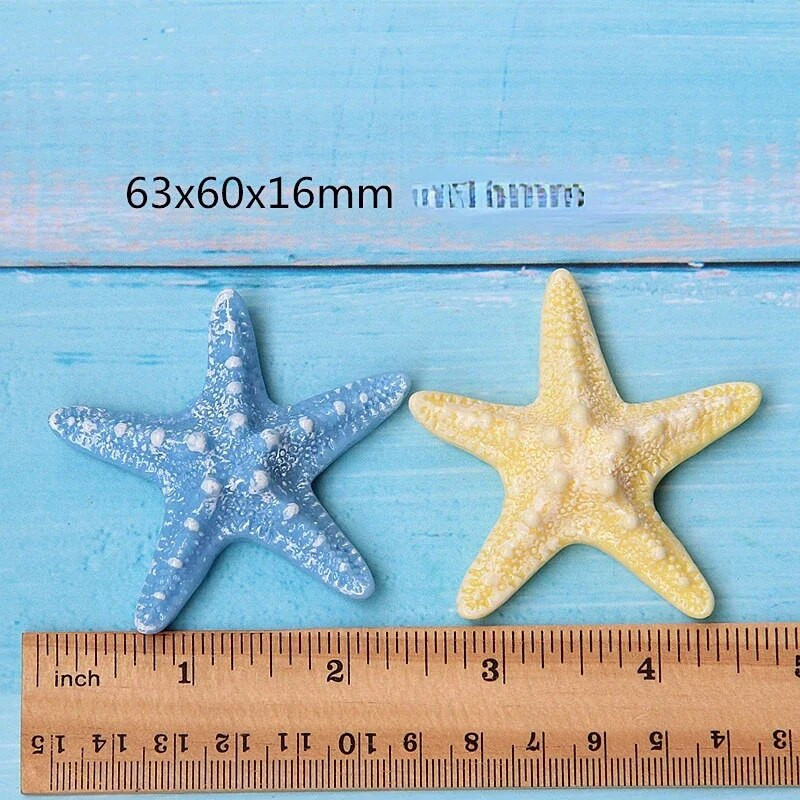 2 komada DIY smole preslatke svjetlucave šarene školjke morske zvijezde za kućno vjenčanje DIY ukrasi Torbica za mobilni telefon DIY dekoracija
