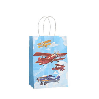 Αεροσκάφος Goodie Bag 6τμχ Διακοσμήσεις για πάρτι γενεθλίων αεροπλάνου Παιδικό δώρο γενεθλίων Κέρασμα Σχολικά είδη Διακόσμηση ντους μωρού