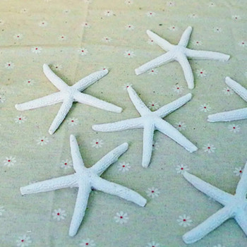 Дропшиппинг!! Изкуствена морска звезда, едноцветна декоративна смола, плаж, крайбрежна морска звезда, морски орнамент за сватба