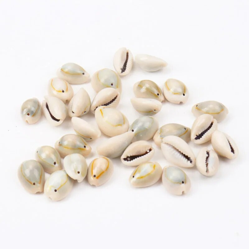 Prirodne spiralne morske školjke školjke s jednom rupom za DIY ručnu izradu nakita za uređenje doma 10-25 mm 20 kom