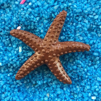 Προσομοίωση Sea Star Sea Shells Διακόσμηση δεξαμενής ψαριών Θαλάσσιο στολίδι Πλαστικό χαριτωμένο τεχνητό αστερίας ντεκόρ γάμου Θαλασσινά κοχύλια
