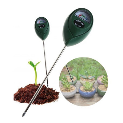 1 buc Contor de umiditate a solului detector de grădinărit senzor de detectare a capului rotund tester profesional de grădină portabil cu un singur ac