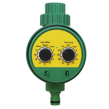 Контролер за напояване Електронен интелигентен таймер за вода за напояване на градината Контролер за вода за поливане на тревни площи Спринклер за цветя