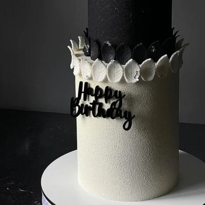 Ins Gold Topper pentru tort La mulți ani, acrilic pentru fetiță, pentru petrecere de aniversare pentru copii, cadou pentru baby shower, decorare pentru desert