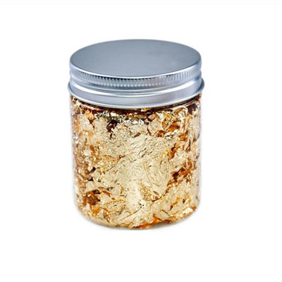 1 vnt Maisto klasės tikro aukso lapų Schabin dribsniai 2 g 24K auksiniai dekoratyviniai indai Chef Art tortų dekoravimo įrankiai