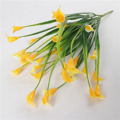 1 pachet 32 cm DIY Calla PE Calla artificială pentru aranjament petrecere de nuntă Decoratioan flori de simulare lucrate manual