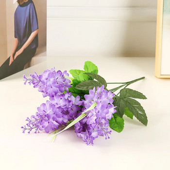 Τεχνητά λουλούδια Μονά 33 εκ. Υάκινθος Λουλούδι Long Stem Art Photo Props Διακοσμητικά Γραφείου Γάμου Τεχνητά φυτά