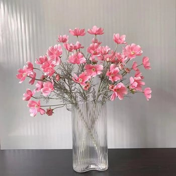 Τεχνητό λουλούδι Gesang 4 Fork Cosmos Imitation Silk Fake Flower Διακόσμηση σπιτιού Δώρο γάμου για την ημέρα του Αγίου Βαλεντίνου