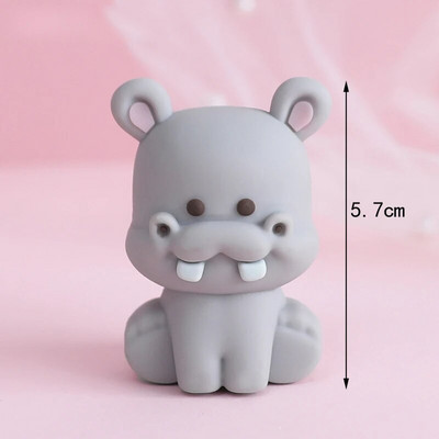 Jungle Animals tortafeltöltő Állatkert Állatok Oroszlán tigris Elefánt Torta Dekoráció Babazuhany Gyerekek Dzsungel Szafari Születésnapi parti díszek