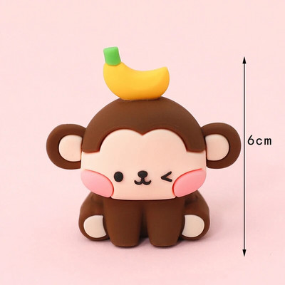 Jungle Animals tortafeltöltő Állatkert Állatok Oroszlán tigris Elefánt Torta Dekoráció Babazuhany Gyerekek Dzsungel Szafari Születésnapi parti díszek