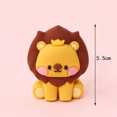 Jungle Animals tortafeltöltő Állatkert Állatok Oroszlán tigris Elefánt Torta Dekoráció Babazuhany Gyerekek Dzsungel Szafari Születésnapi parti díszek