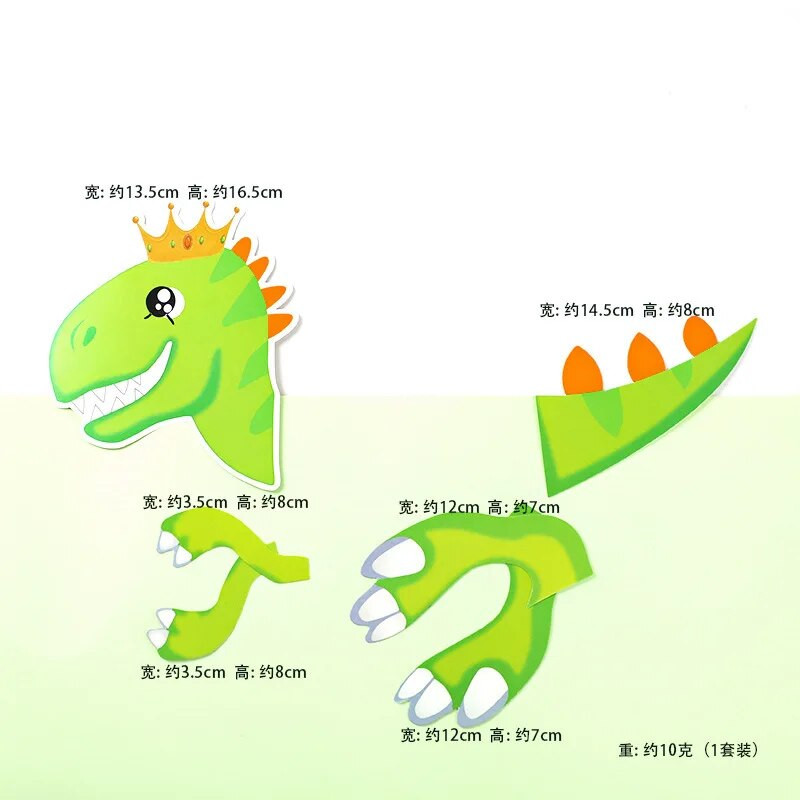Erdei dinoszaurusz születésnapi díszek Tortafedő sütés Torta dekoráció Dzsungel szafari Boldog születésnapi parti dekoráció Gyerek parti kellékek