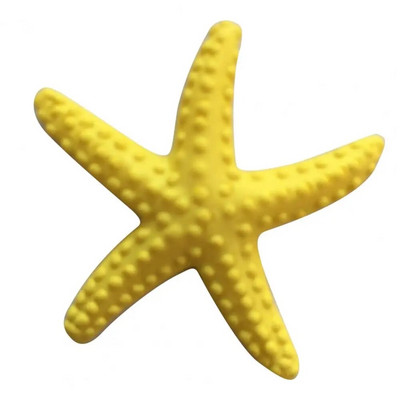 Ornamento puošmena Mini dirbtinė jūrų žvaigždė Spalvinga derva Jūros žvaigždė Starfish Akvariumo papuošalai Akvariumai Priedai