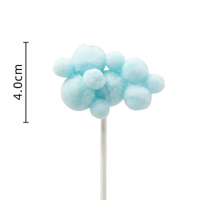 Dekorácia na tortu Farebné teplovzdušné balóny Hlinené balóny Všetko najlepšie k narodeninám Ozdoba na tortu Oblaky Detské 1-ročné dievčatká Narodeninové darčeky Dekorácia