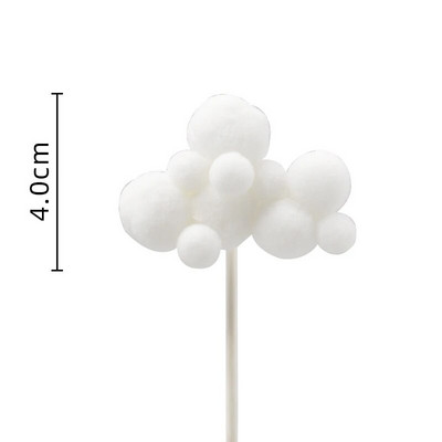 Dekorácia na tortu Farebné teplovzdušné balóny Hlinené balóny Všetko najlepšie k narodeninám Ozdoba na tortu Oblaky Detské 1-ročné dievčatká Narodeninové darčeky Dekorácia