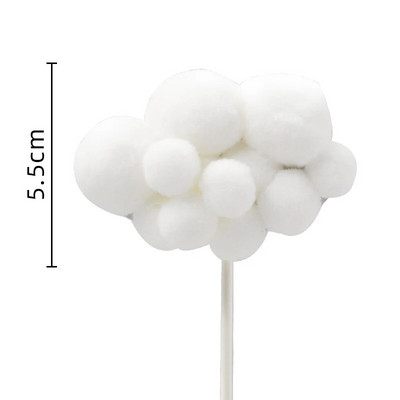 Dekorácia na tortu Farebné teplovzdušné balóny Hlinené balóny Všetko najlepšie k narodeninám Ozdoba na tortu Oblaky Detské 1-ročné dievčatká Narodeninové darčeky Dekorácia