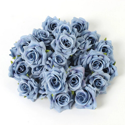 10gab 6cm rozes mākslīgie ziedi viltus ziedi galviņas mājas dekorēšanai laulības kāzu dekorācijas amatniecības vītnes dāvanas aksesuāri