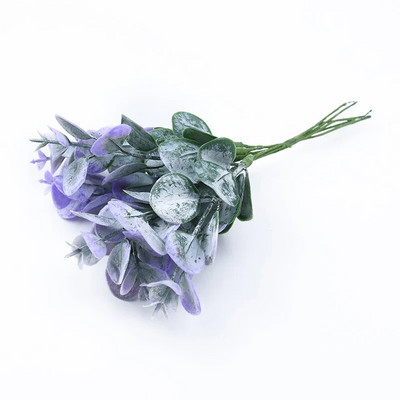 6 bucăți vază cu frunze de eucalipt pentru decorațiuni interioare, nuntă, accesorii de mireasă, ghivece ornamentale, plante artificiale, vânzare cu ridicata