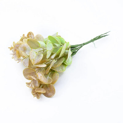 6 bucăți vază cu frunze de eucalipt pentru decorațiuni interioare, nuntă, accesorii de mireasă, ghivece ornamentale, plante artificiale, vânzare cu ridicata