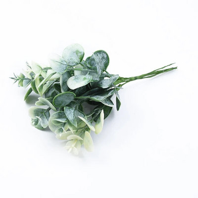 6 bucăți vază cu frunze de eucalipt pentru decorațiuni interioare, nuntă, accesorii de mireasă, ghivece ornamentale, plante artificiale, vânzare cu ridicata
