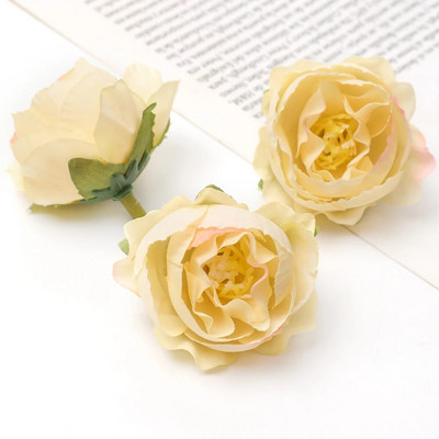 10/30 τεμ. 4 εκ. Τριαντάφυλλο Μπουμπούκι Τεχνητά Λουλούδια Κεφάλια Διακόσμηση Γάμου Διακόσμηση σπιτιού Στεφάνι Scrapbooking Χειροτεχνία Ψεύτικα λουλούδια Αξεσουάρ