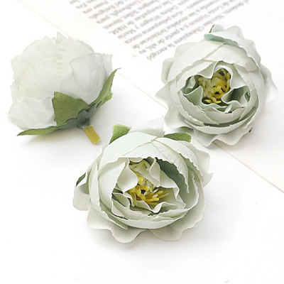 10/30 τεμ. 4 εκ. Τριαντάφυλλο Μπουμπούκι Τεχνητά Λουλούδια Κεφάλια Διακόσμηση Γάμου Διακόσμηση σπιτιού Στεφάνι Scrapbooking Χειροτεχνία Ψεύτικα λουλούδια Αξεσουάρ
