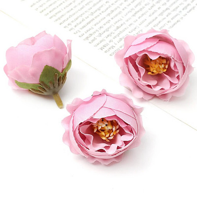 10/30 τεμ. 4 εκ. Τριαντάφυλλο Μπουμπούκι Τεχνητά Λουλούδια Κεφάλια Διακόσμηση Γάμου Διακόσμηση σπιτιού Στεφάνι Scrapbooking Χειροτεχνία Ψεύτικα λουλούδια Αξεσουάρ