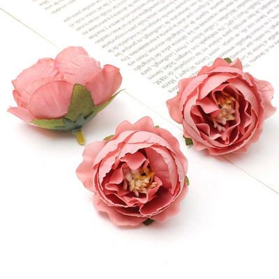 10/30 τεμ. 4 εκ. Τριαντάφυλλο Μπουμπούκι Τεχνητά Λουλούδια Κεφάλια Διακόσμηση Γάμου Διακόσμηση σπιτιού Στεφάνι Scrapbooking Χειροτεχνία Ψεύτικα λουλούδια Αξεσουάρ