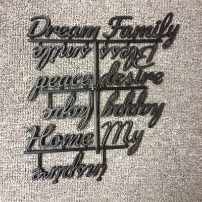 Graži veltinio laiškų lenta medinis rėmas, keičiami simboliai, skaičiai, simboliai, pranešimų lentos, skirtos namų biurui (tik raidės)