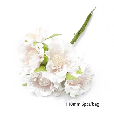 6/10/12/60/70/90/144db Rózsaszín vegyes hibrid virág cseresznye porzó bogyók köteg barkács torta karácsonyi esküvői ajándékdoboz koszorúk dekor