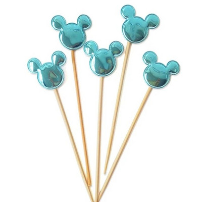 5 vnt. Su gimtadienio torto viršelis Torto papuošimai Mickey Crown keksiukai, skirti vestuvių gimtadienio dekoravimui, kepimo reikmenys