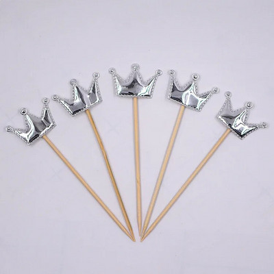 5 vnt. Su gimtadienio torto viršelis Torto papuošimai Mickey Crown keksiukai, skirti vestuvių gimtadienio dekoravimui, kepimo reikmenys