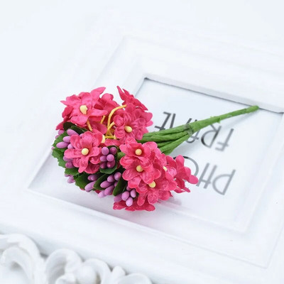 12 db Gypsophila porzó vázák otthoni dekorációhoz Kiegészítők Esküvői dekoratív virágok Barkácsolás Ajándékdoboz Művirágok