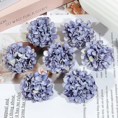 50 τμχ/παρτίδα Φτηνές 4 εκ. Τεχνητό λουλούδι Μεταξωτό Κεφάλι Χρυσάνθεμου για Στολισμό Γάμου DIY Στεφάνια Scrapbooking craft Fake Flowers