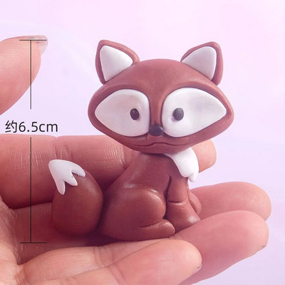 Meža dzīvnieki Meža tusiņu dekorēšana Lapsas dekorēšana Kūkas dekorēšana Kūkas skapja pirmās dzimšanas dienas šūpoles sēņu koku žoga piederumi