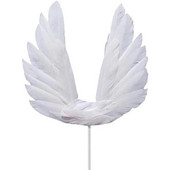 White Angel Cupcake Toppers Baby Angel Cake Topper Toppers Cake Διακόσμηση για το πάρτι γενεθλίων επετείου Wedding Baby Shower