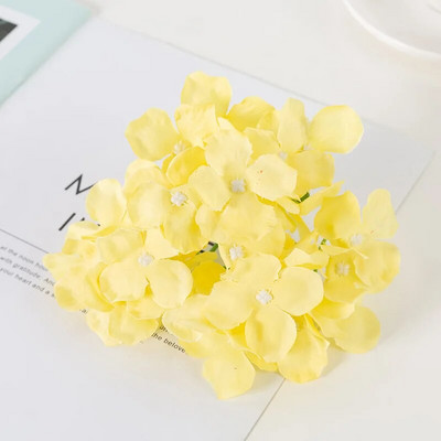 Umjetna cvjetna glava hortenzije od 13-15 cm za vjenčanje Rođendanska zabava Dekoracija DIY vijenac cvjetna zidna pozadina za fotografije