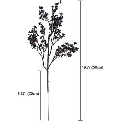 Otthoni csokor Hamis virág Olcsó virágok Baba többszínű Sakura mesterséges lehelet Hamis virágok barkácsolás esküvői dekoráció
