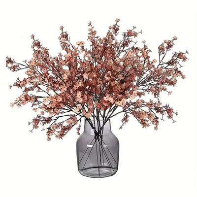 Otthoni csokor Hamis virág Olcsó virágok Baba többszínű Sakura mesterséges lehelet Hamis virágok barkácsolás esküvői dekoráció