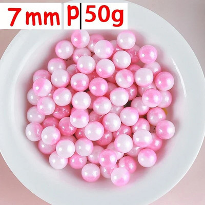 50 g perlų saldainių kamuoliukas „pasidaryk pats“ perlų karoliukų torto dekoravimas.