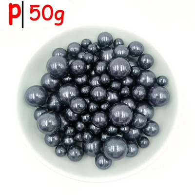 50 g perlų saldainių kamuoliukas „pasidaryk pats“ perlų karoliukų torto dekoravimas.