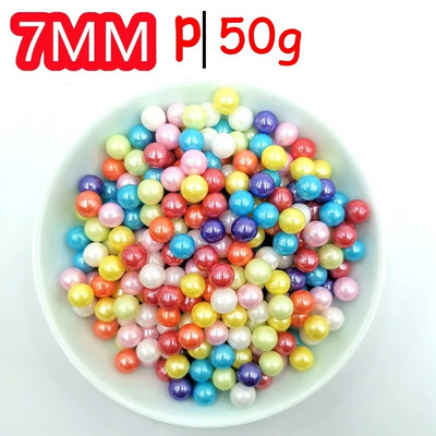 50 g perlų saldainių kamuoliukas „pasidaryk pats“ perlų karoliukų torto dekoravimas.