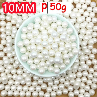 50 g perlų saldainių kamuoliukas „pasidaryk pats“ perlų karoliukų torto dekoravimas.